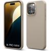 Protective Case - Booling - Iphone 16 Pro Max - Liquid Silicone - Shockproof Protection - Beige