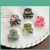 Cute Mini Hair Claws In Pastel Colors Ideal For Stylish Summer Hair Accessories