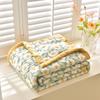 Silk Cooling Summer Quilt - Lightweight, Thin, Skin-Friendly, Machine Washable, Ideal for Air Conditioning