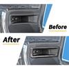 Rear License Plate Lamp Decor Accessories For Dodge Ram 1500 2018+ Carbon Fiber