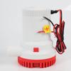 Bomba de Achique Sumergible 1500/2000 GPH 12V/24V CC para Drenaje de Yates