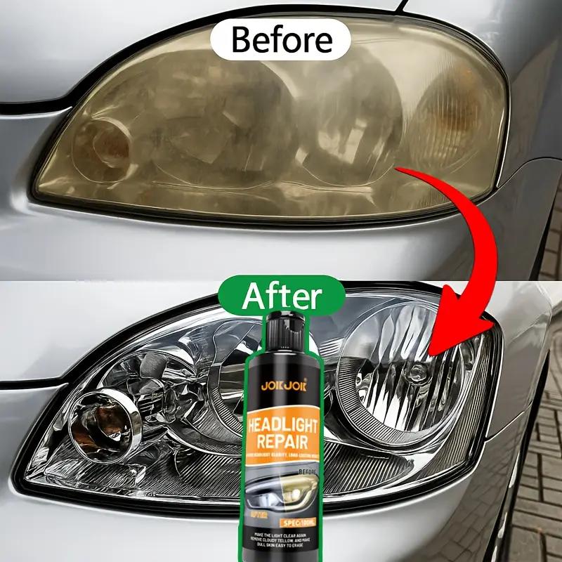 Headlight Restoration Paste - Transparent, Bright Headlight Restoration Liquid To Prevent Yellowing and Oxidation
