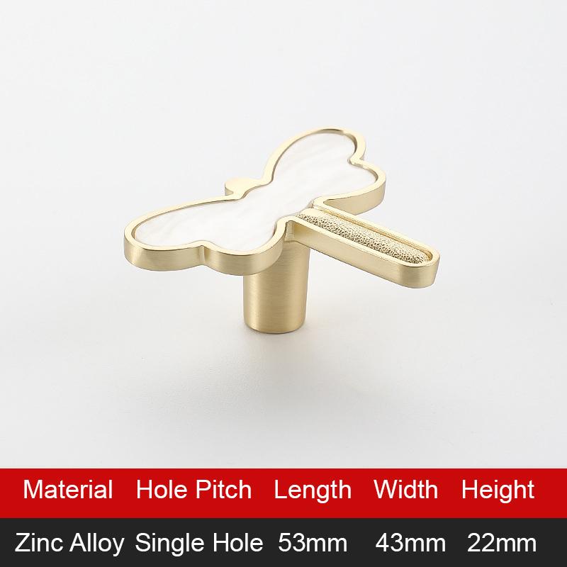 Handles Drawer Cabinet Furniture Kitchen Handles For Cabinet Knob Door Drawer Furniture Knob Butterfly Shape Handle