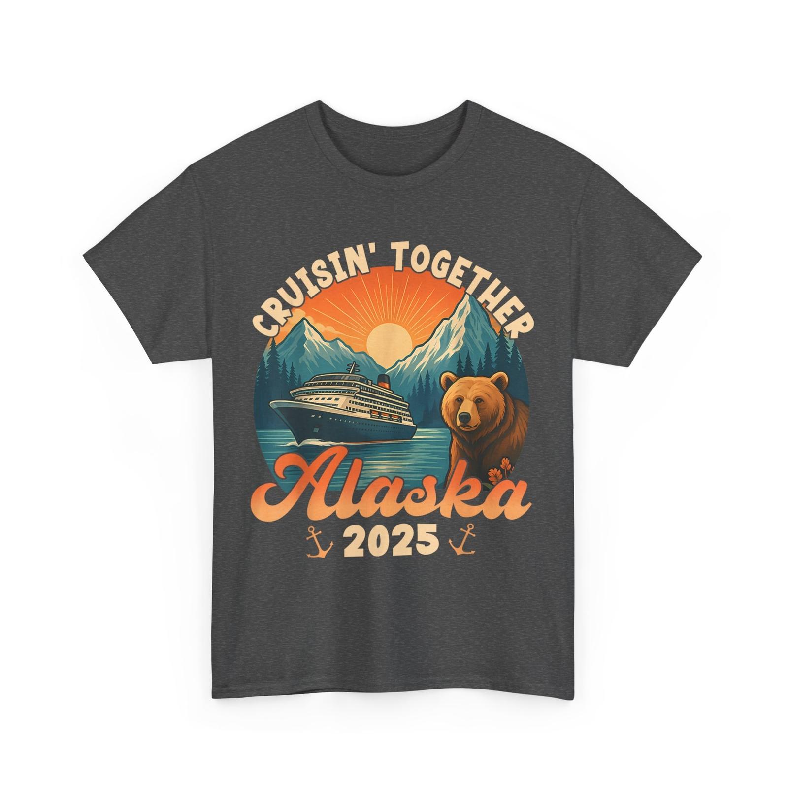 Cruisin Together Alaska 2025 Alaska Cruise Lovers Men T-Shirt S