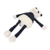 Dog Panda Plush Squeaky Toys Molar Teeth Cleaning Emotional Relief Pet Plush Chewing Toy for Small and Medium Dogs