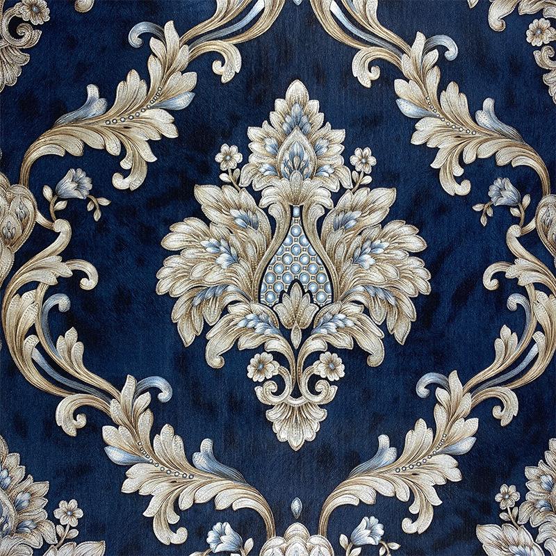 9 Style Luxury 3D Damask Vinyl Wallpaper Bedroom Living Room Red Floral Wallpapers Roll Ktv