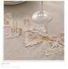 Chinese Style Cotton Linen Lace Tablecloth - Solid Color, Dustproof, Multipurpose Rectangular Cover