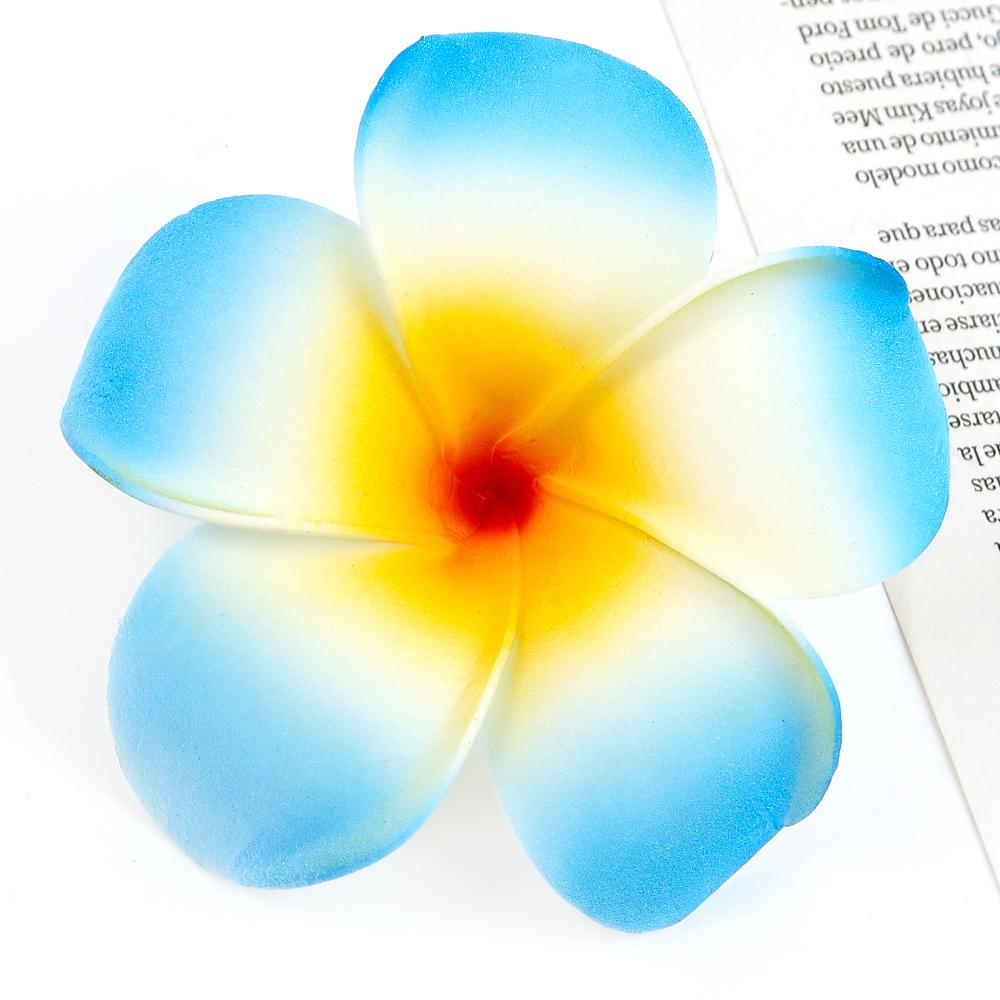 10PCs Foam Aritificial Flowers Heads For Home Decor Fake Flowers Hawaiian Beach Party Wedding Decoration Craft Gifts Accessories