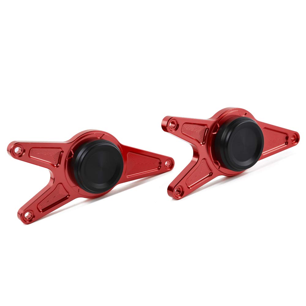 [SUKI RACING] Aluminum Alloy Engine Slider Engine Guard Engine Protector for CBR250R 2011-2015 (Red)