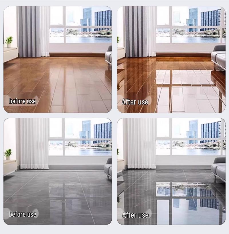 2026 Chenille Flat Mop: Hands-Free, Wet & Dry One-Wipe Clean with Replaceable Cloth