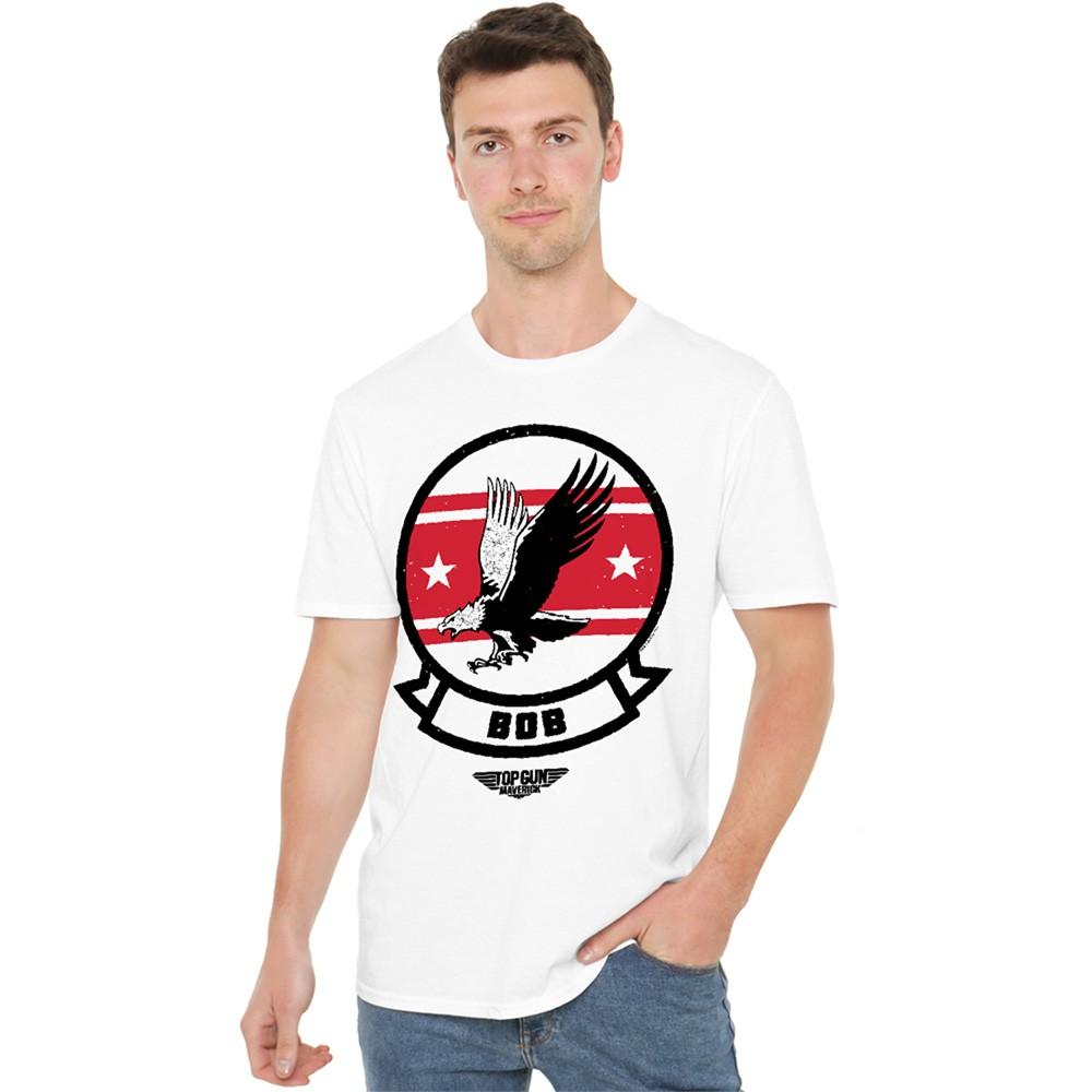 Top Gun Bob Logo T-Shirt S-5XL White XXL