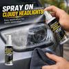Automotive Headlight Lens Restoration Spray for Foggy, Oxidized, or Yellowed Car Headlights