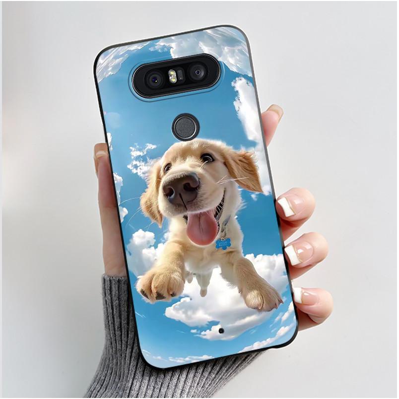 Casing For LG Q8 (2017) Luxury Dragon Cute Cool Boys Girls Black Matte Soft Silicone Phone Case Back Cover Protective TPU Shell