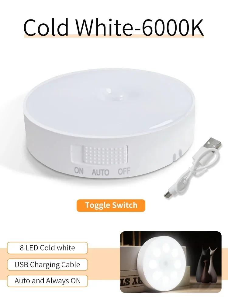 Xiaomi Luce Notturna a LED con Sensore di Movimento Lampada Notturna Ricaricabile USB Per Armadio da Cucina Lampada da Guardaroba Scala Luce LED Wireless per Armadio