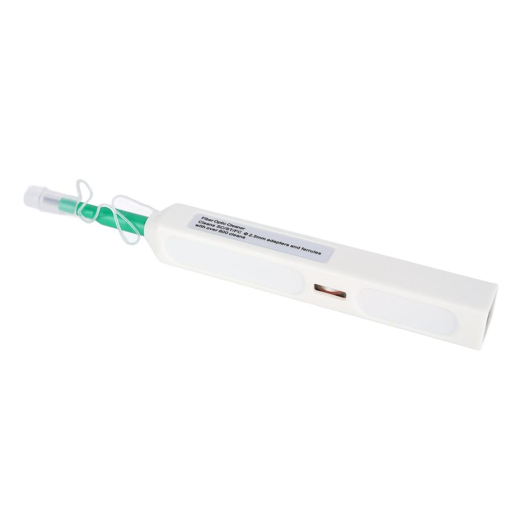 2.5mm Fiber Optic Cleaner Fiber Optic Cleaning Pen Cleans SC ST FC 2.5mm Adapters Ferrules with Over 800 Cleans