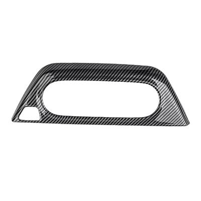 21) Szénszálas Klíma Gomb Panel Borító Díszléc Chevrolet For Trax 2024-hez Tökéletes Illeszkedés Stabil Jellemzők
