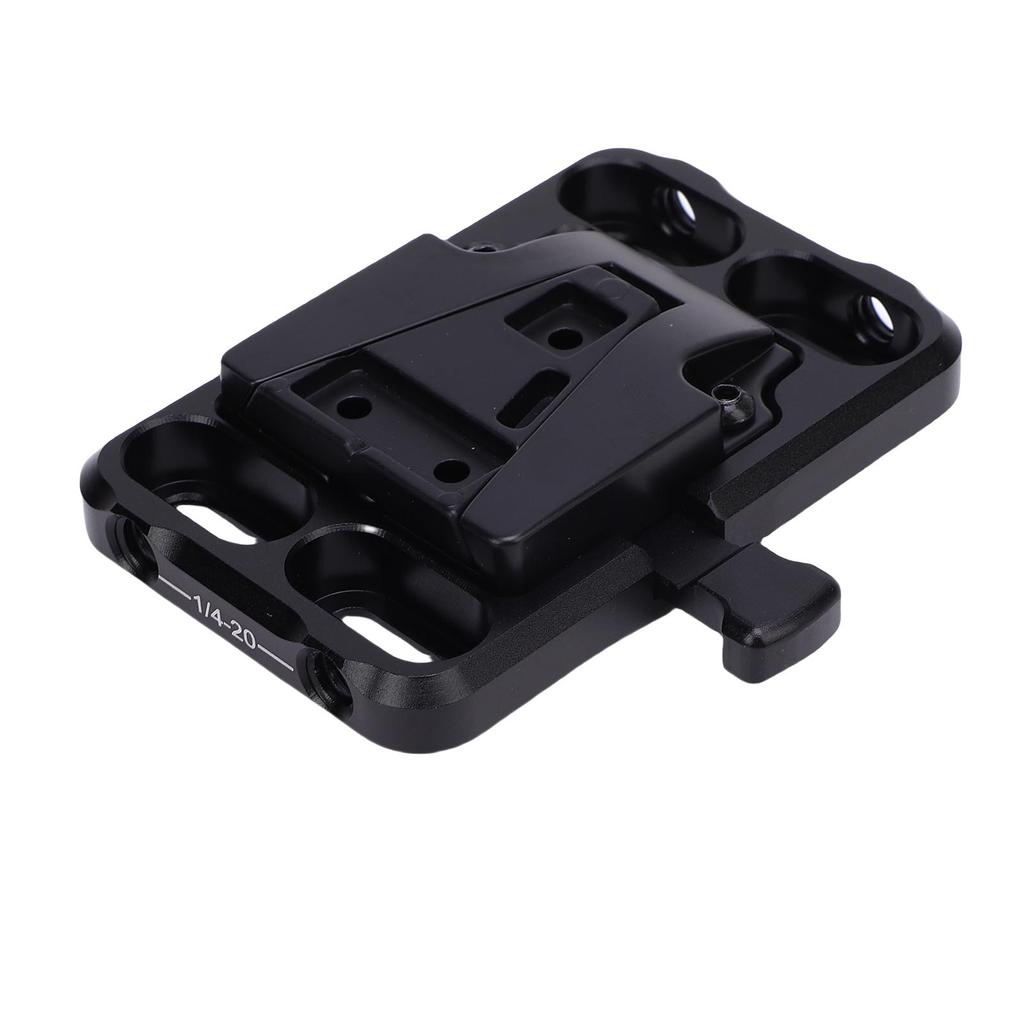 V Mount Battery Plate 1 4in 3 8in Threaded Holes Universal V Lock Battery Mounting Plate for Camera Cage Rig