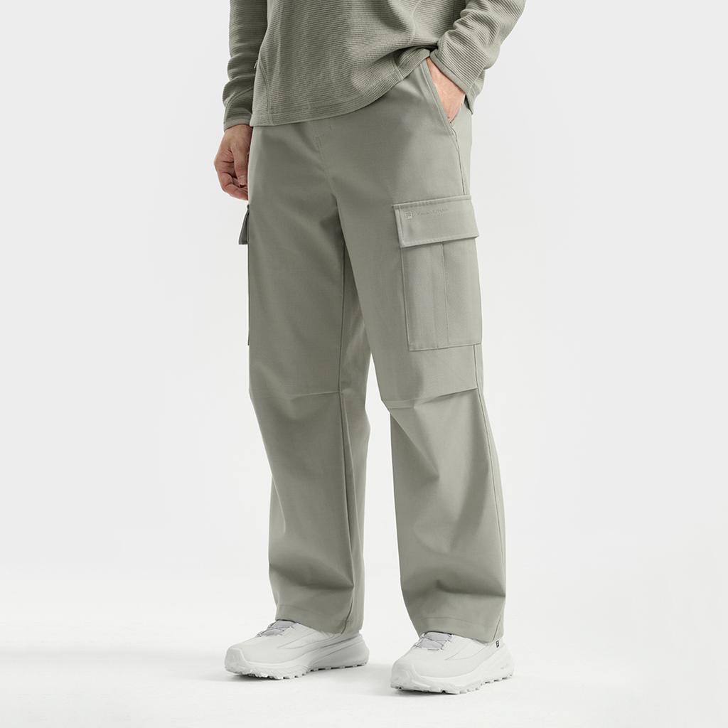 Fila Urban Explore Solid Loose Fit Sports Woven Casual Pants Men Bottoms A11M548804F-BN