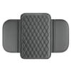 Luxury Car Armrest Cover - PU Leather, Quilted Design, Universal Fit, Easy Installation, Red