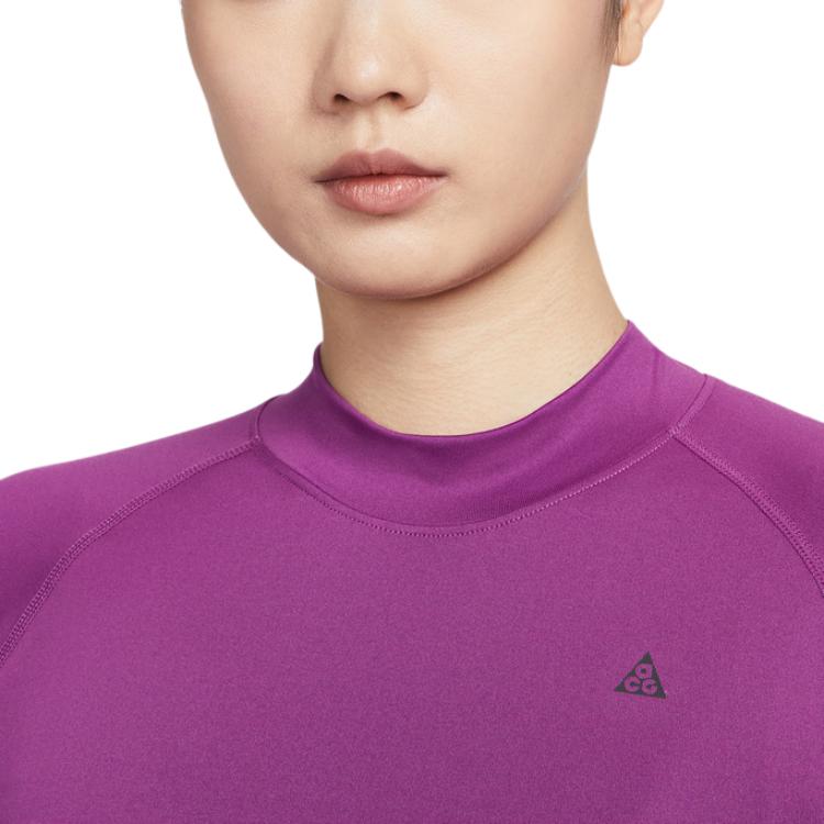 Nike ACG Series AS W Wildsee Bslvr LS Top Round Neck Spliced Pullover Raglan Long Sleeve T-Shirt Women tops IO0231-505