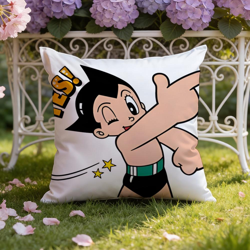 Anime S-Astro B-Boy Cushion Cover Home & Car Dual-Scene Pillow Cover: Reversible for Premium Comfort 30X30cm