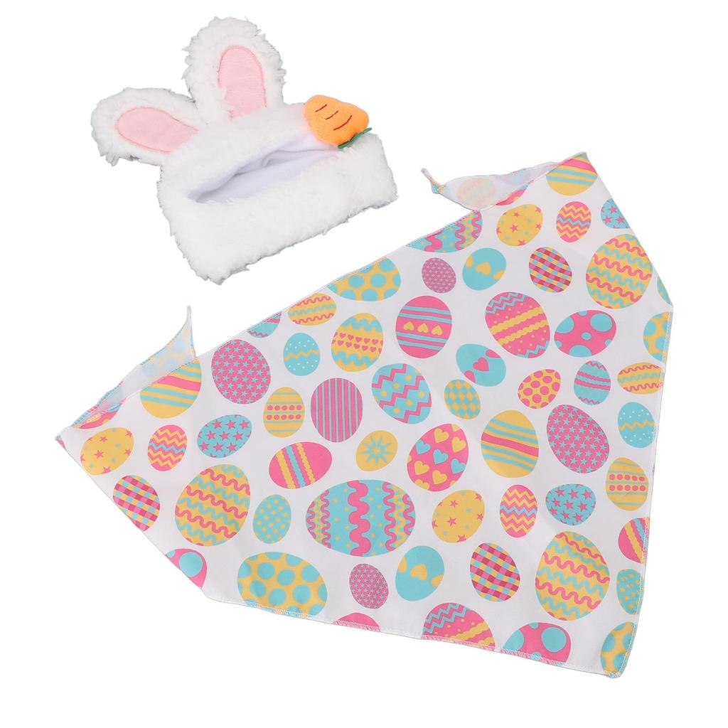 Easter Bunny Goose Outfit Cute Stylish 23 Inch Porch Goose Clothes for Garden Lawn Decoration