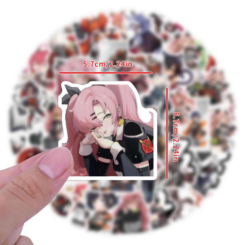 60 New Zenless Zone Zero Graffiti Stickers Luggage Mobile Game Stickers