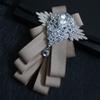 British Style Gentleman's Bow Tie Solid Color Men's Suit Accessory  Bridegroom