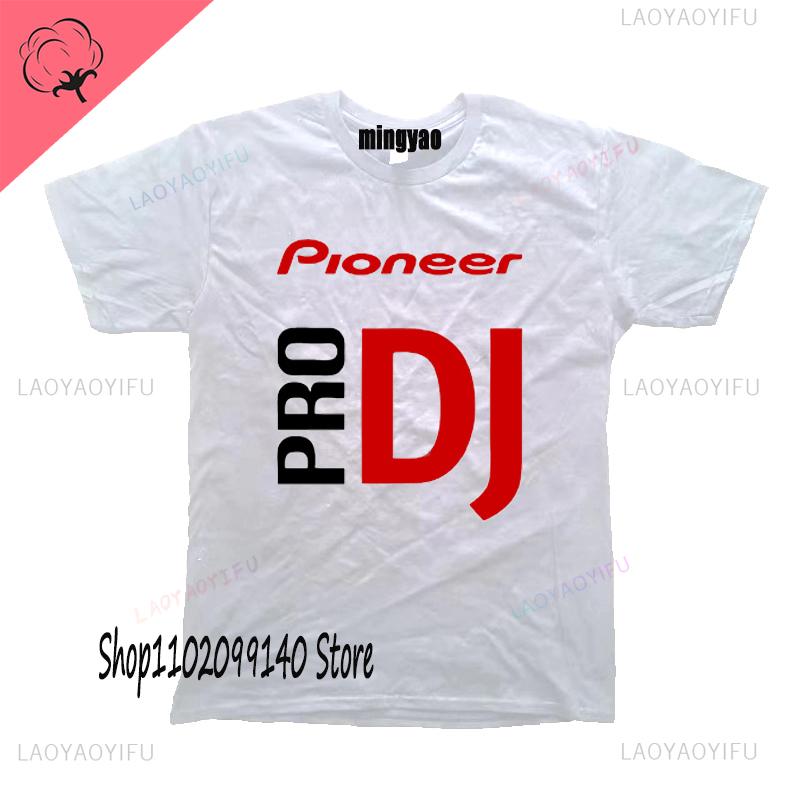 Dj Headphones T Shirts Graphic Streetwear Short Sleeve Oneck Harajuku Music Techno Tshirt Funny Unisexs Clothing For Ladies