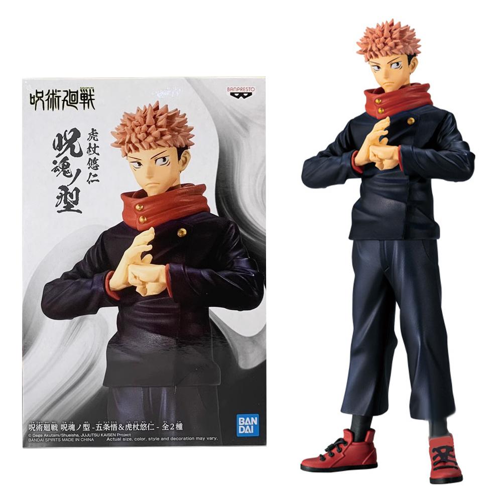 16CM Anime Jujutsu Kaisen Itadori Yuji Figure Cursed Soul Type Standing Model Toy Gift Collection Action Figure PVC