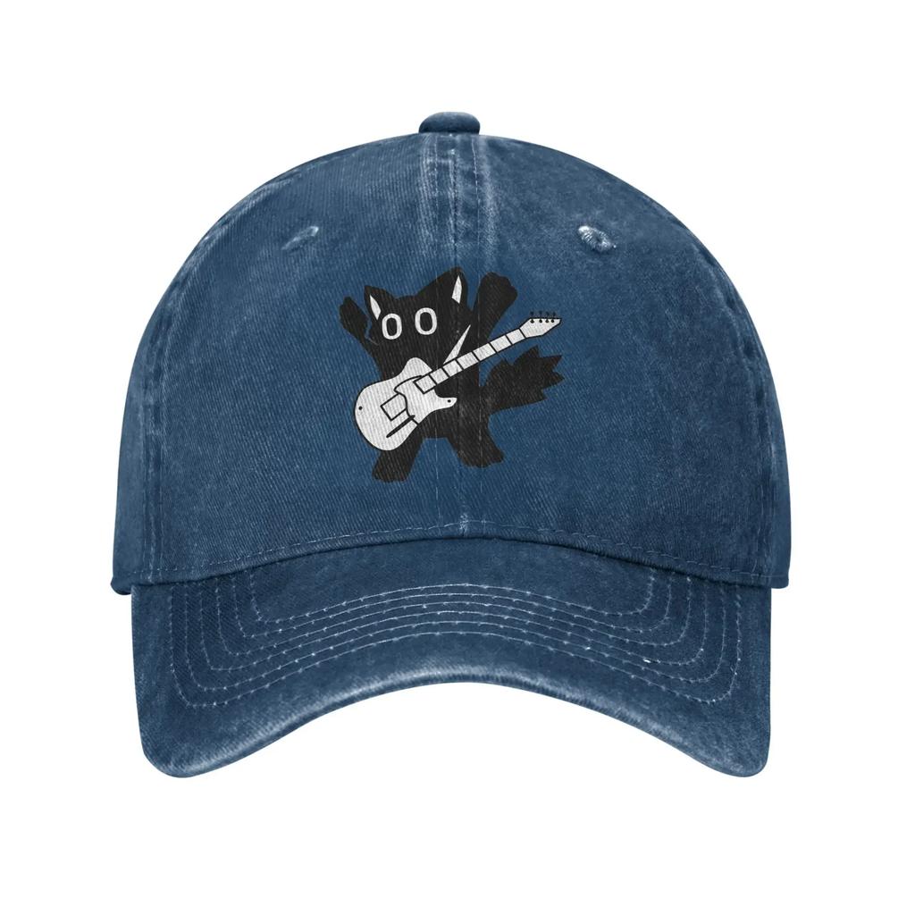 Summer  Cartoon Cat Group Printed Baseball Cap Sun Hot Sale Washed Hip Hop Hats Women Unisex Casual Tennis Skate Baseball Caps