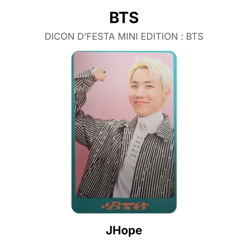 BTS DICON D’FESTA MINI EDITION : BTS Official Photocard