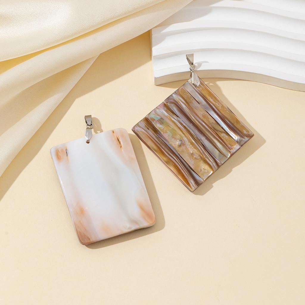 Shell Pendant Jewelry Making Kit With Natural Shells For Craft Enthusiasts