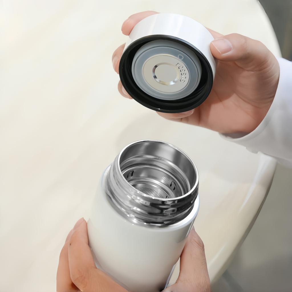200ML Smart Thermal Water Bottle Intelligent Temperature Display Stainless Steel Bottle Vacuum Flasks Car Mounted Coffee Mug