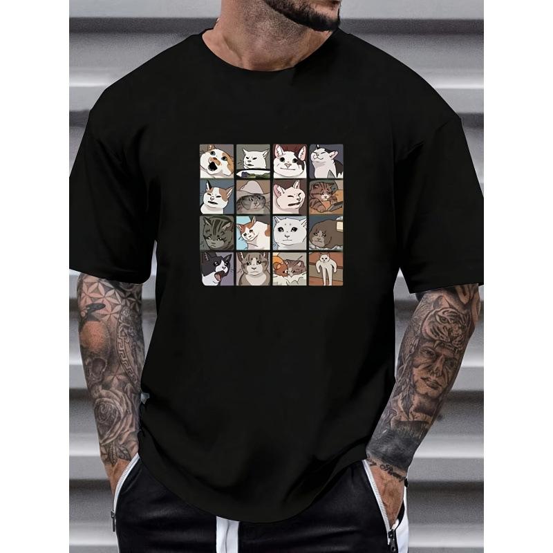 Men's Summer Youth Sports Digital Printed 3D Printed Short Sleeved T-shirts