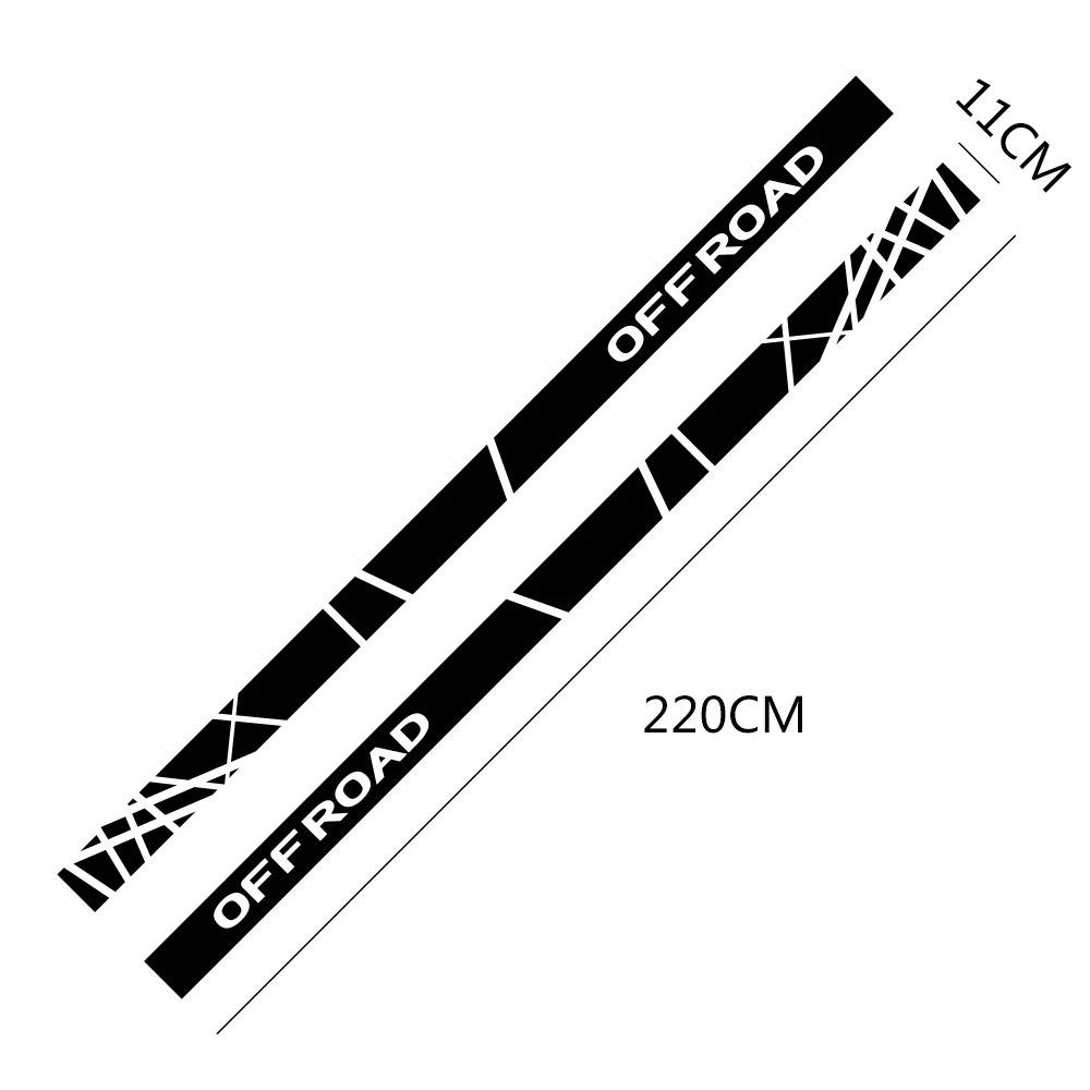 Pickup Car Off Road Decor Stickers For Toyota Hilux Ford Ranger Dodge Isuzu Dma Nissan NAVARA Mitsubishi L200 Auto Accessories