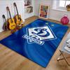 "Dynamo Moscow Blue Logo Design" Patterned Carpet, Non Slip Mat Suitable for Living Room and Bedroom Sofas