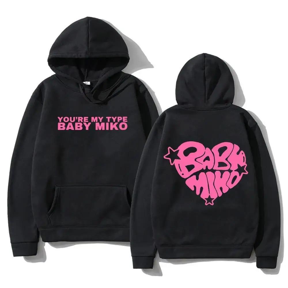 

Худи Young Miko Xoxo Tour 2026 Смешная Мода Мужчины Женщины Свитшот Хип-Хоп Повседневный Осень Зима Флис Уличная Одежда Sudaderas 4XL