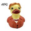 Detailed Design Ornament Glowing Resin Duck Figurine with LED Light Decorative Night