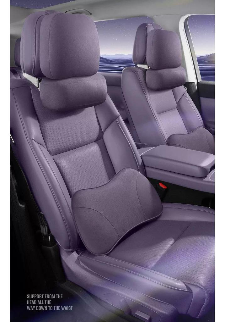 Leapmotor C10 Original Headrest & Lumbar Support Cushion – Universal Fit for 27 Models, All-Season Comfort Car Accessory.