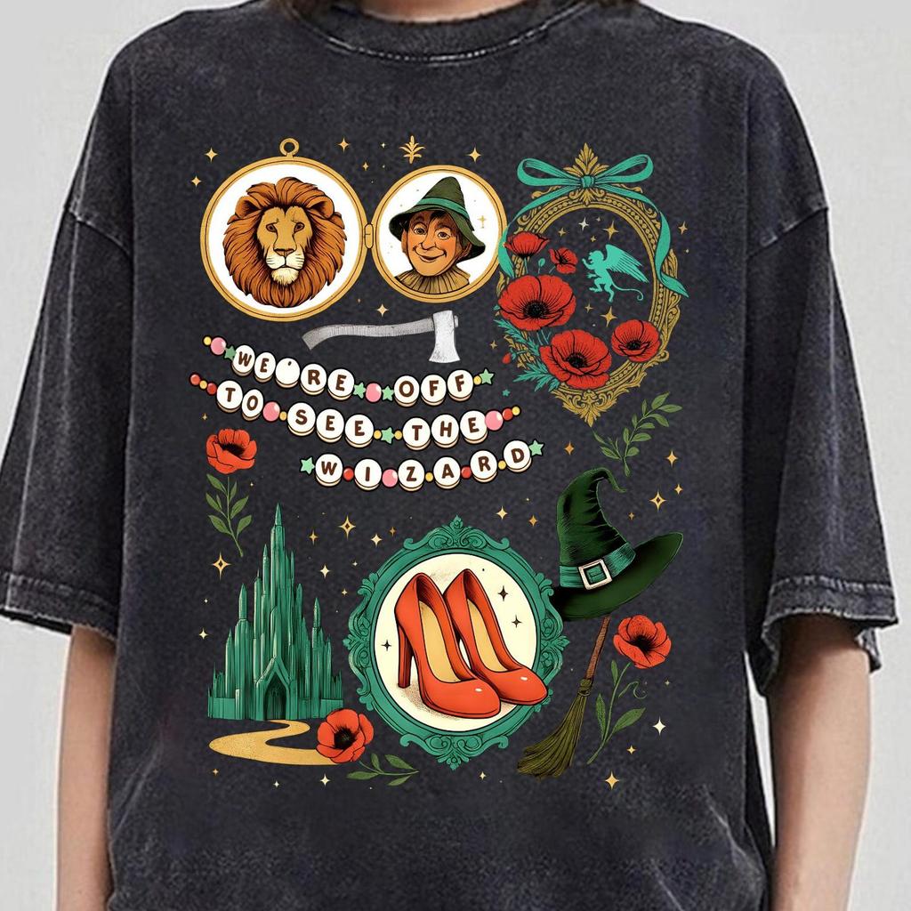 Dorothy Wizard of Oz Shirt, Wicked There's No Place Like Home T Shirt, Off To See The Wizard Shirts, Emerald City Changed For Good