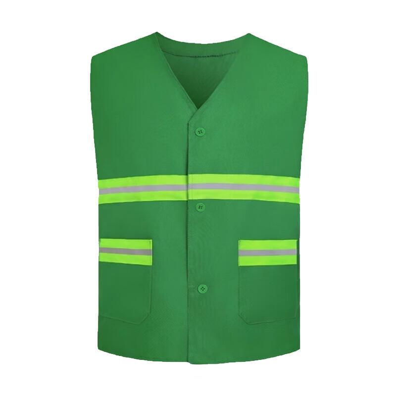 Reflexní bezpečnostní vesta s více kapsami