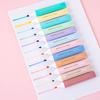 Set de 4 Markere Fluorescente cu Vârf Moale, Capacitate Mare de Cerneală, Markere Pastel pentru Protecția Ochilor, Stilou Marker cu Scriere Lină pentru Jurnalizare, Note, Rechizite Școlare Drăguțe