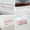 AAXF1 For Byd Dolphin Mini Seagull Dolphin Surf2023 2024 2025 Blackened Car Badge Modification Black Car Logo Sticker Decoration