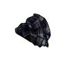 Plaid Flower Hair Clip: Elegant Women's Banana Clip for Chic Updos and Ponytails