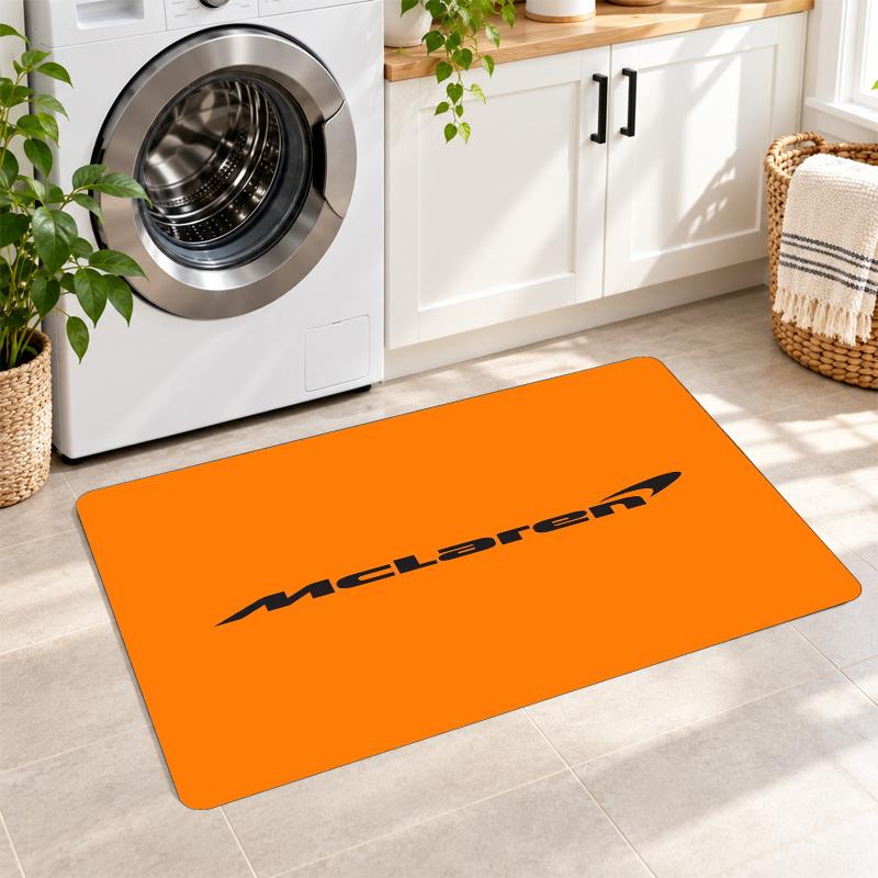 Flanell Küchenmatte McLaren Weicher Teppich Rutschfester Bodenbelag Heimdekoration