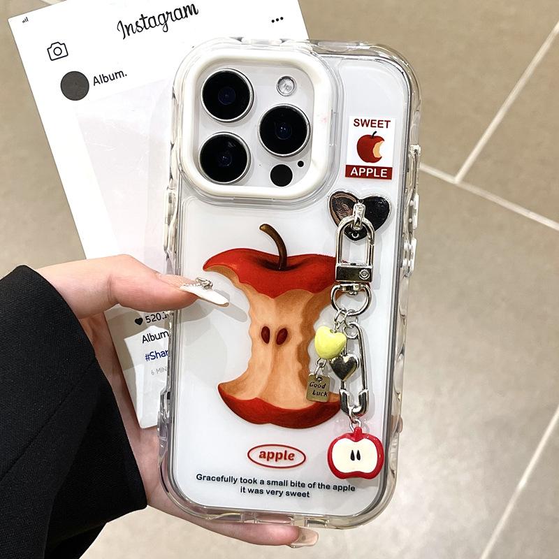 

Creative Avocado for IPhone16promax Mobile Phone Case for Apple 15pro Jelly Case 14 Anti-fall 13p New For iPhone 11 Pro Max