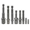 Hexagonal To Square Head Drill Adapter Rod Set - Large, Medium, Small Fly Conversion