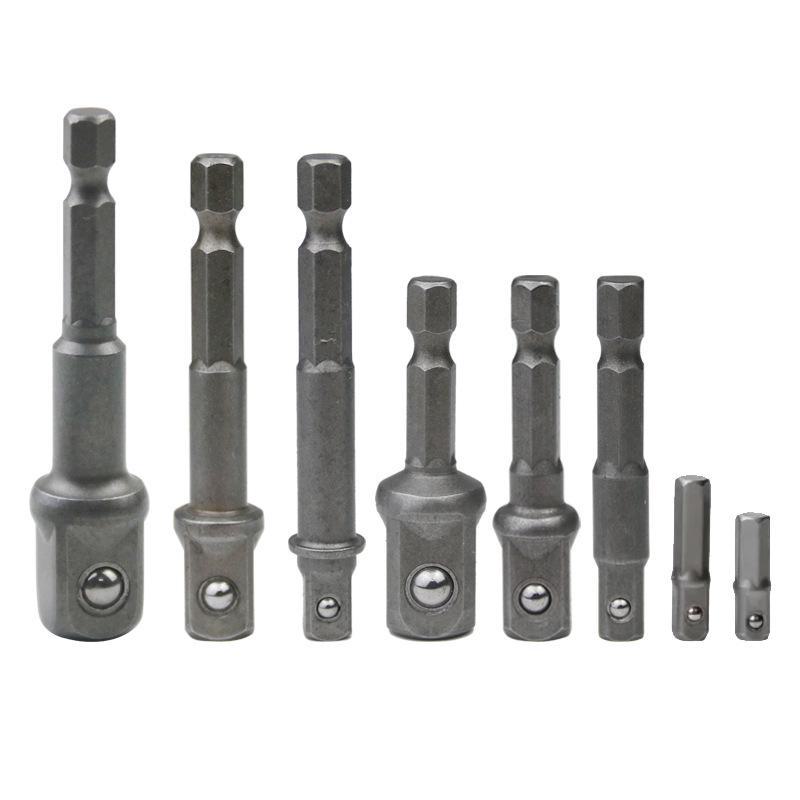 Hexagonal To Square Head Drill Adapter Rod Set - Large, Medium, Small Fly Conversion