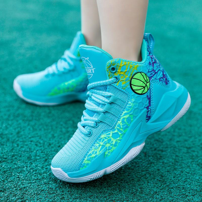Boys sneaker New Mesh Breathable Children s Shoes Basketball Middle-aged Boys Running 31